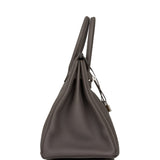 Hermes Birkin 35 Etain Togo Palladium Hardware