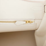Hermes Birkin 35 Craie Togo Gold Hardware