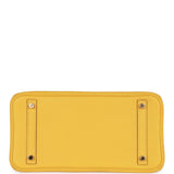 Hermes Birkin 30 Soleil Clemence Gold Hardware