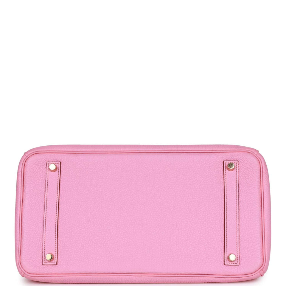 Hermes Birkin 35 Bubblegum Togo Gold Hardware