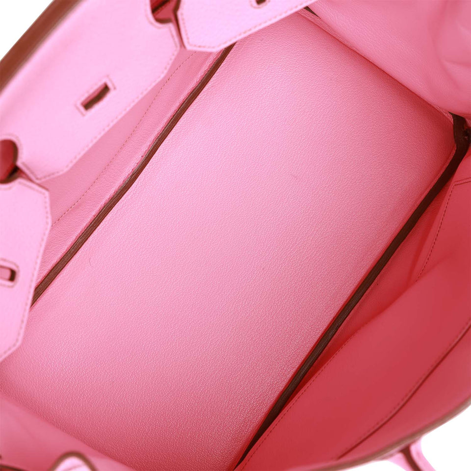 Hermes Birkin 35 Bubblegum Togo Gold Hardware