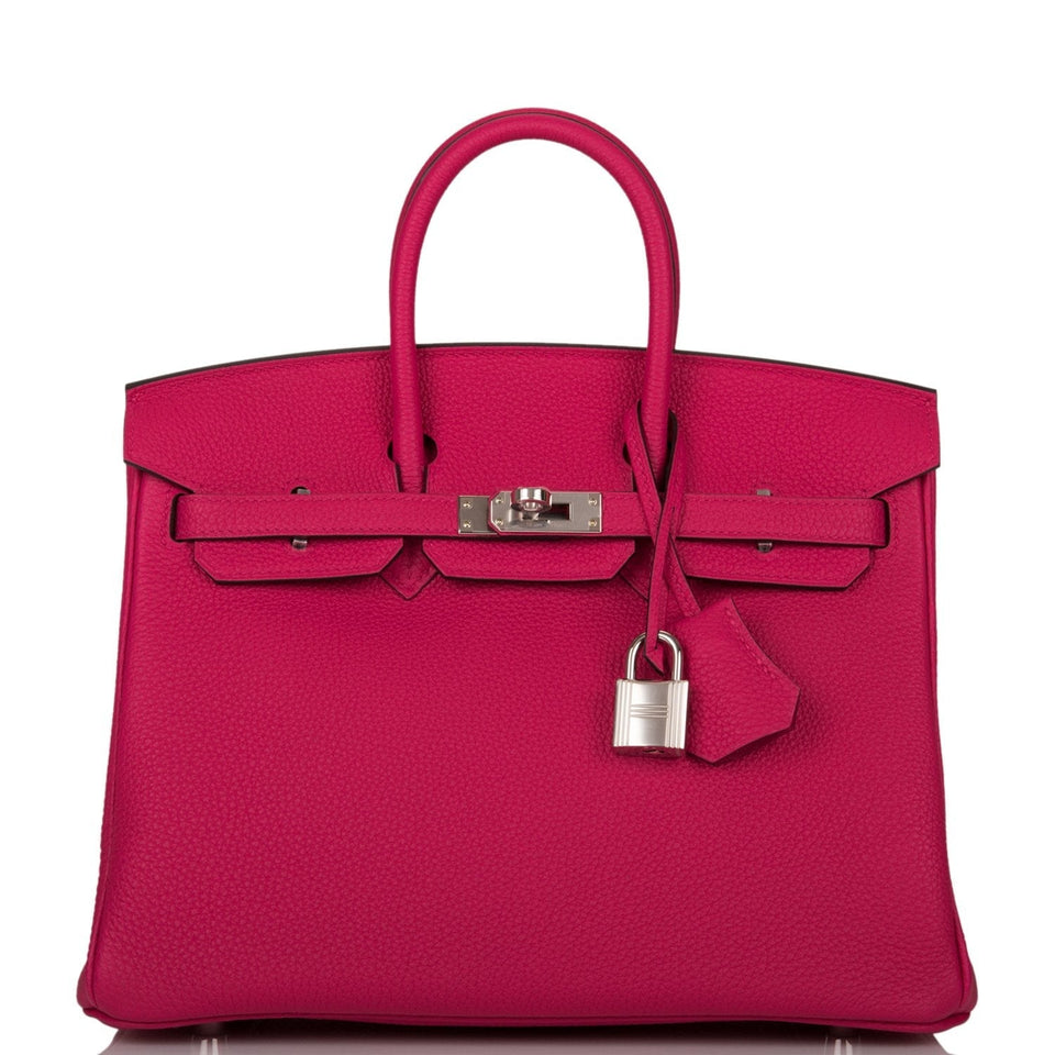 Hermes Birkin 25 Rose Mexico Togo Palladium Hardware