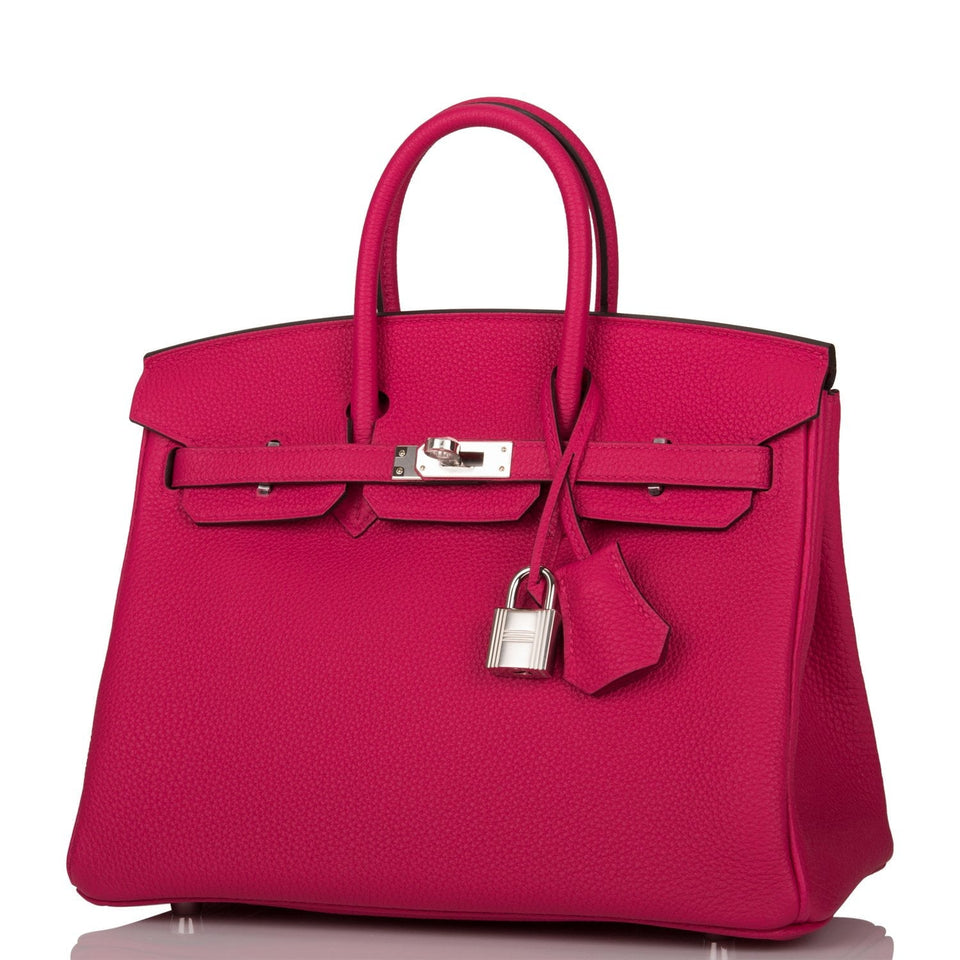 Hermes Birkin 25 Rose Mexico Togo Palladium Hardware