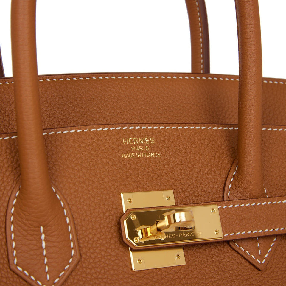 Hermes Birkin 35 Gold Togo Gold Hardware