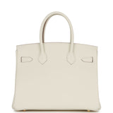 Hermes Birkin 30 Mushroom Togo Gold Hardware