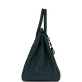 Hermes Birkin 35 Vert Cypress Togo Palladium Hardware