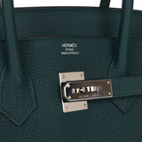 Hermes Birkin 35 Vert Cypress Togo Palladium Hardware