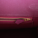 Hermes Birkin 35 Anemone Epsom Gold Hardware