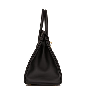 Hermes Birkin 30 Black Epsom Gold Hardware