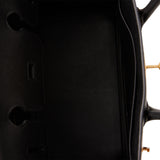 Hermes Birkin 30 Black Epsom Gold Hardware