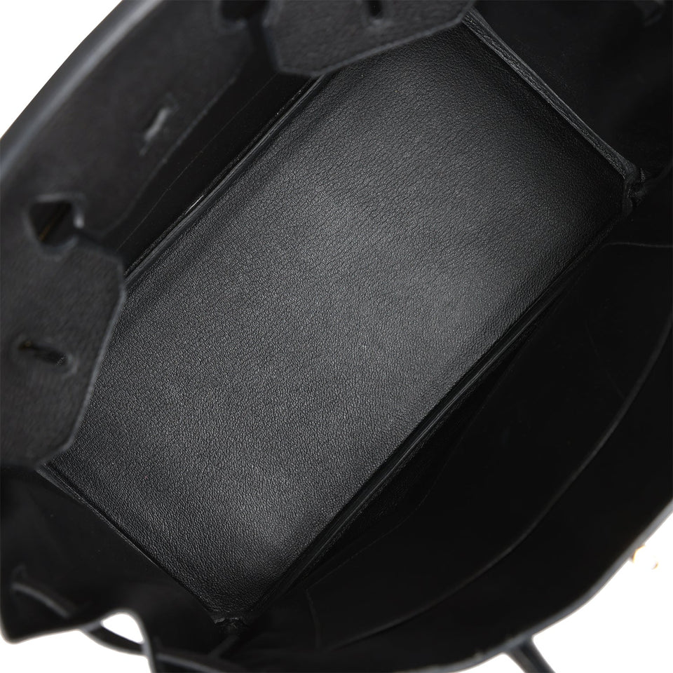 Hermes Birkin 35 Black Togo Gold Hardware