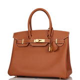 Hermes Birkin 30 Gold Jonathan Gold Hardware