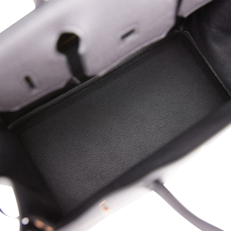 Hermes Birkin 30 Black Togo Rose Gold Hardware