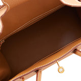 Hermes Birkin 25 Gold Togo Gold Hardware