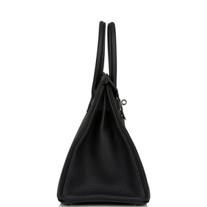 Hermes Birkin 30 Black Togo Palladium Hardware