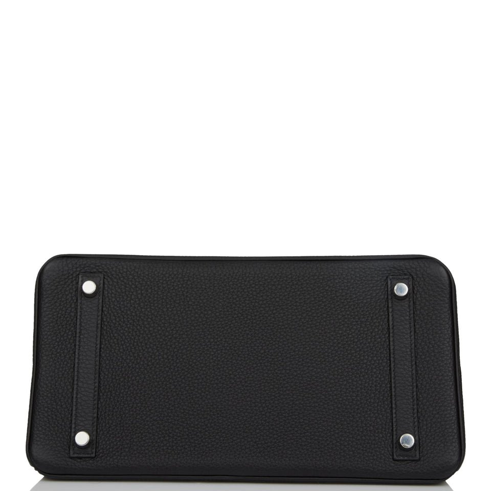 Hermes Birkin 30 Black Togo Palladium Hardware