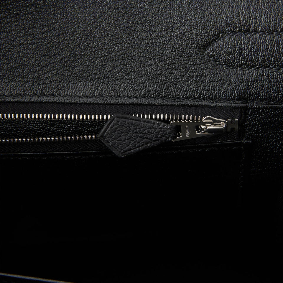 Hermes Birkin 30 Black Togo Palladium Hardware