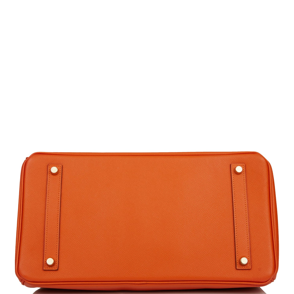 Hermes Birkin 35 Mangue Epsom Gold Hardware