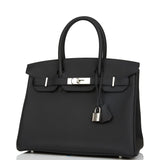Hermes Birkin 30 Black Togo Palladium Hardware