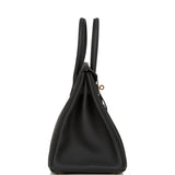 Hermes Birkin 30 Black Togo Gold Hardware