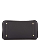Hermes Birkin 30 Black Togo Gold Hardware