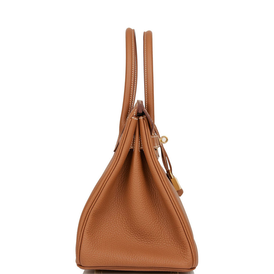 Hermes Birkin 30 Gold Togo Gold Hardware