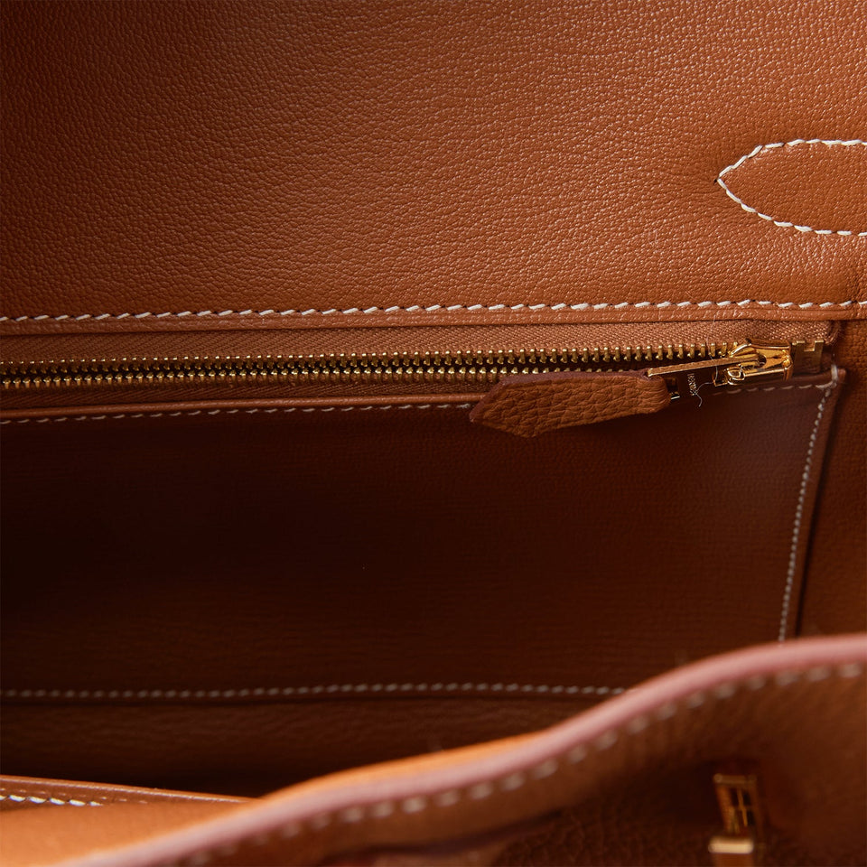 Hermes Birkin 30 Gold Togo Gold Hardware