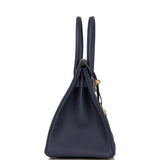 Hermes Birkin 30 Bleu Nuit Togo Gold Hardware