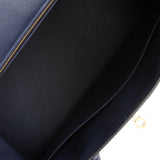 Hermes Birkin 30 Bleu Nuit Togo Gold Hardware