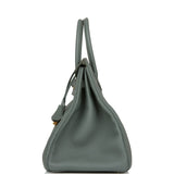 Hermes Birkin 35 Vert Amande Togo Gold Hardware