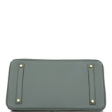 Hermes Birkin 35 Vert Amande Togo Gold Hardware