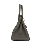 Hermes Birkin 30 Gris Meyer Togo Gold Hardware