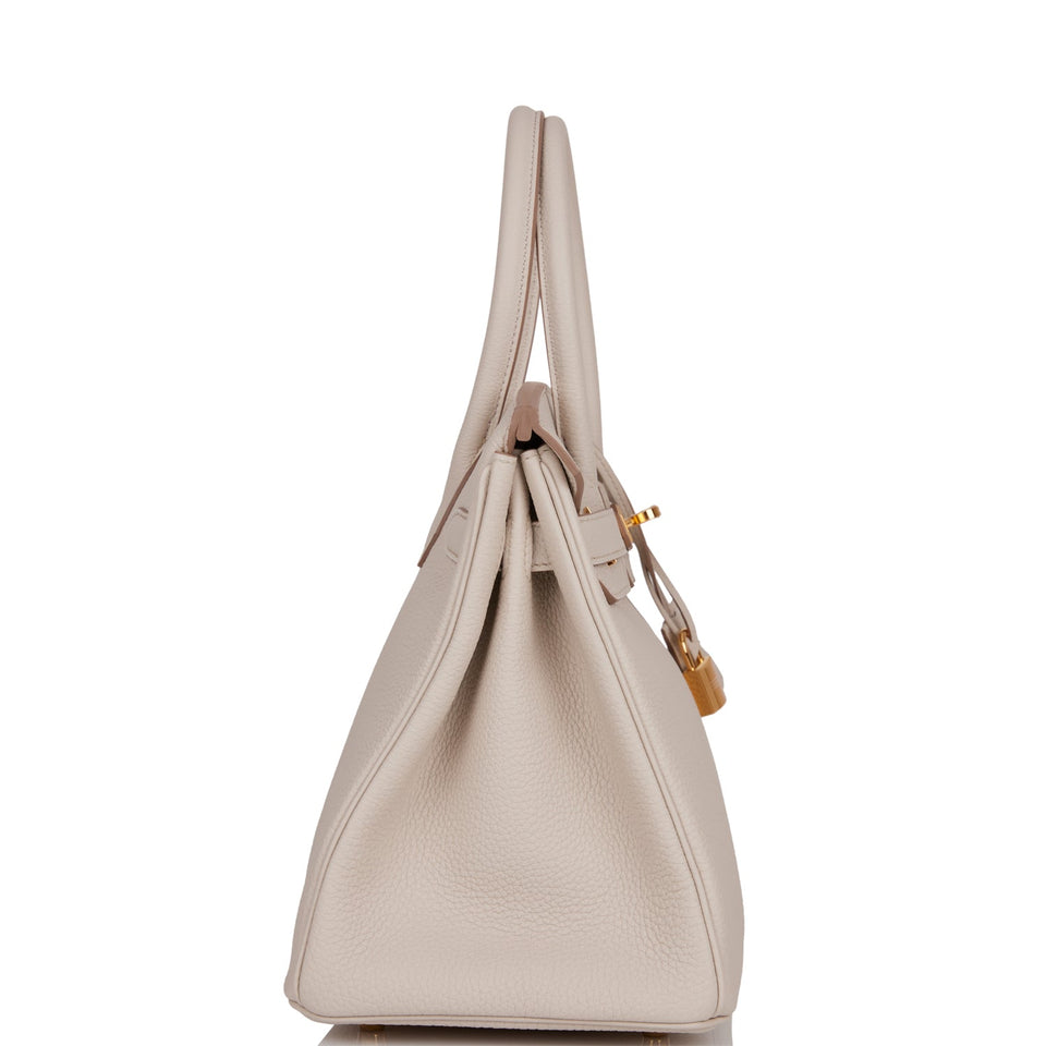 Hermes Birkin 30 Beton Togo Gold Hardware