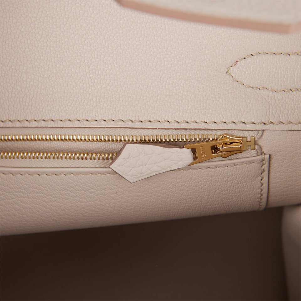 Hermes Birkin 30 Beton Togo Gold Hardware