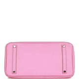 Hermes Birkin 35 Bubblegum Togo Palladium Hardware