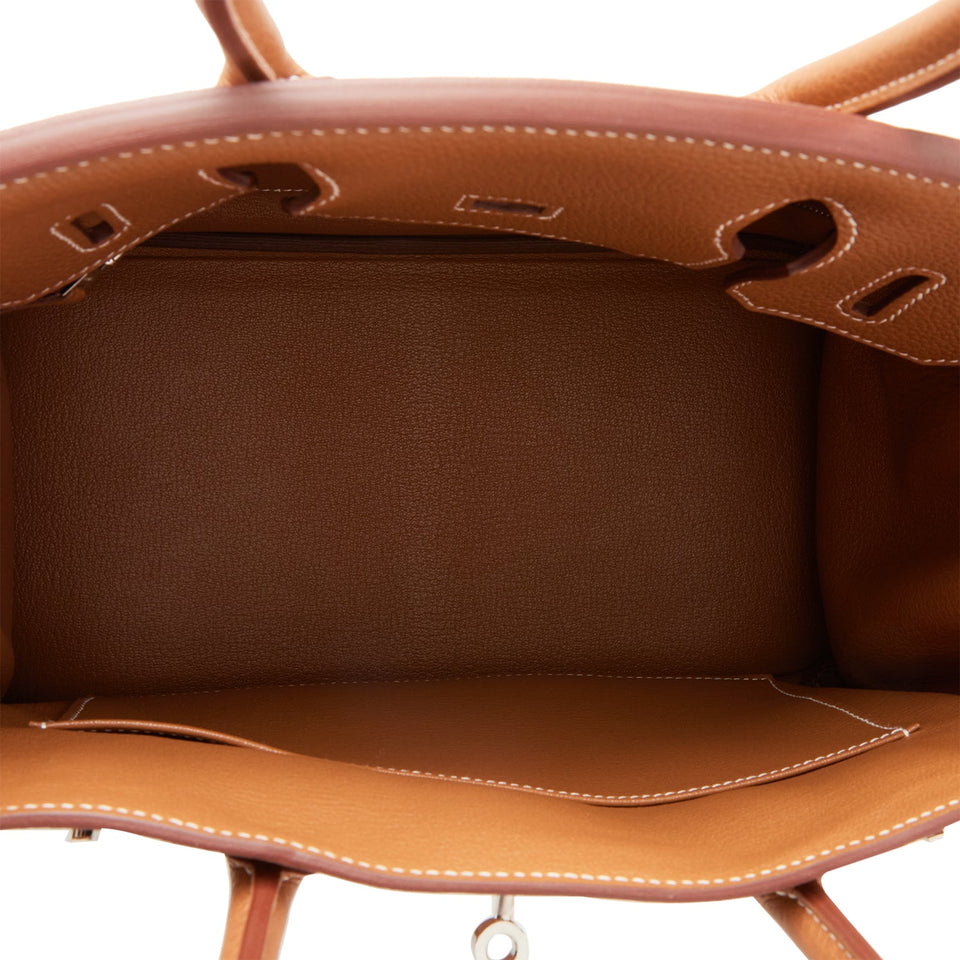 Hermes Birkin 30 Gold Togo Palladium Hardware