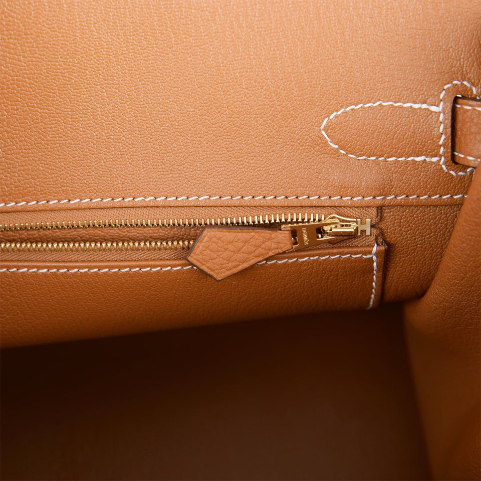 Hermes Birkin 30 Gold Togo Gold Hardware