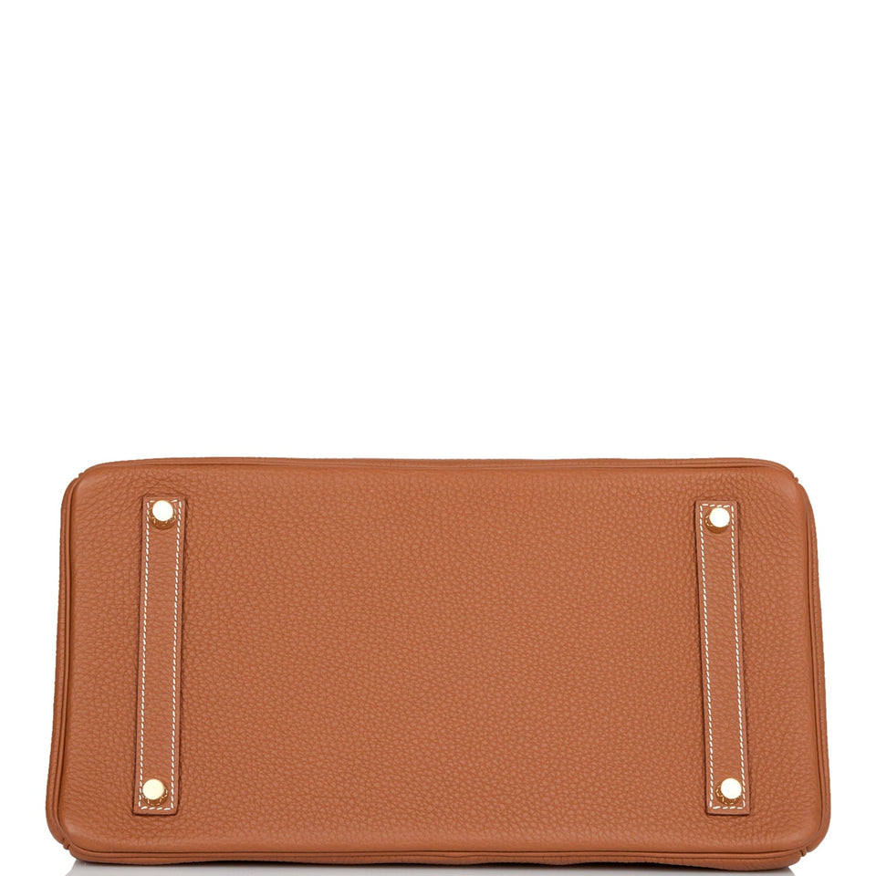 Hermes Birkin 35 Gold Togo Gold Hardware