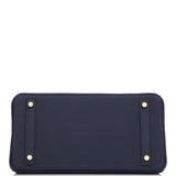 Hermes Birkin 30 Bleu Nuit Togo Gold Hardware
