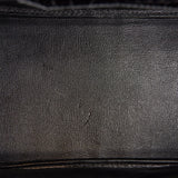 Hermes Birkin 35 Black Shiny Porosus Crocodile Palladium Hardware