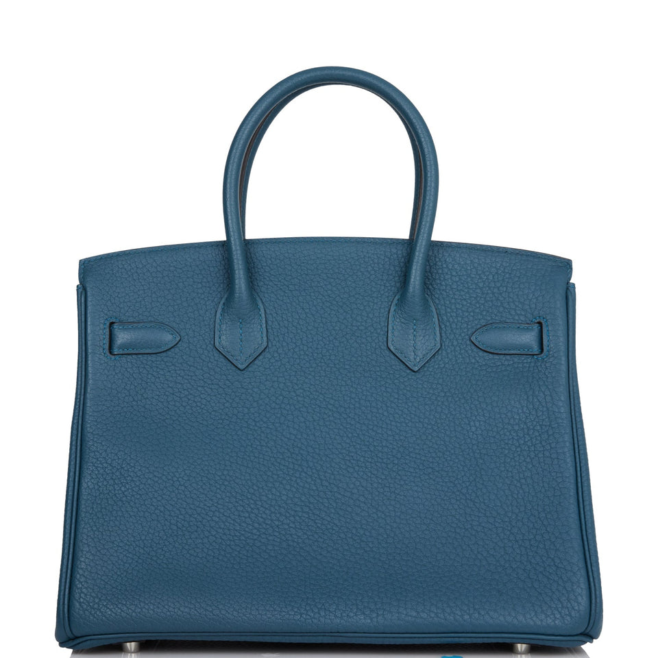 Hermes Birkin 30 Colvert Togo Palladium Hardware
