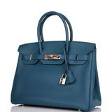 Hermes Birkin 30 Colvert Togo Palladium Hardware