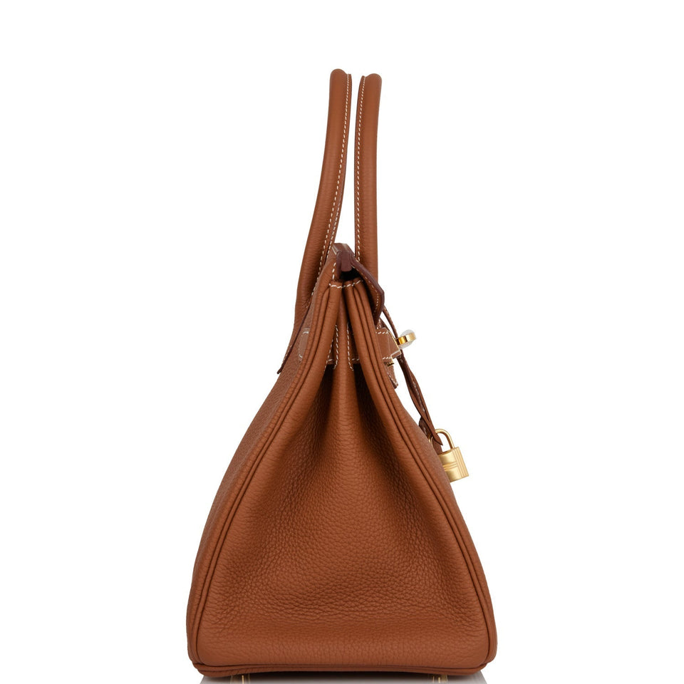 Hermes Birkin 30 Gold Togo Gold Hardware