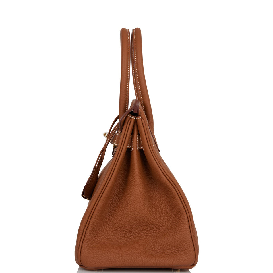 Hermes Birkin 30 Gold Togo Gold Hardware