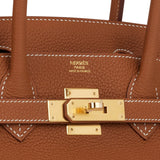 Hermes Birkin 30 Gold Togo Gold Hardware