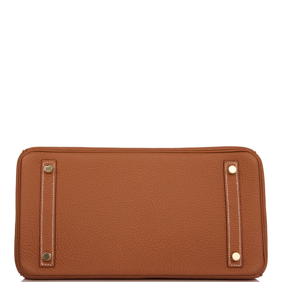 Hermes Birkin 30 Gold Togo Gold Hardware