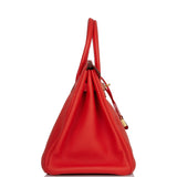 Hermes Birkin 35 Capucine Togo Gold Hardware