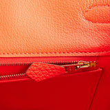 Hermes Birkin 35 Capucine Togo Gold Hardware
