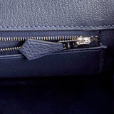 Hermes Birkin 35 Bleu Nuit Togo Palladium Hardware