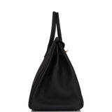 Hermes Birkin 35 Black Togo Rose Gold Hardware